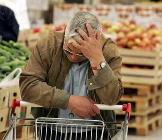 Рост цен на продукты питания