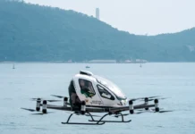 Аэротакси без пилота: Гонконг испытал беспилотный пассажирский eVTOL