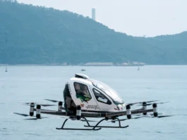 Аэротакси без пилота: Гонконг испытал беспилотный пассажирский eVTOL